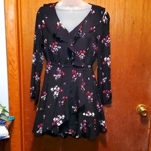 Express Black long sleeve dress